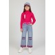 Детски дизайнерски комплект, 4 части, Цикламен Цвят (4-14г)